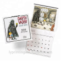 Custom printable folding desk pad calendar printing